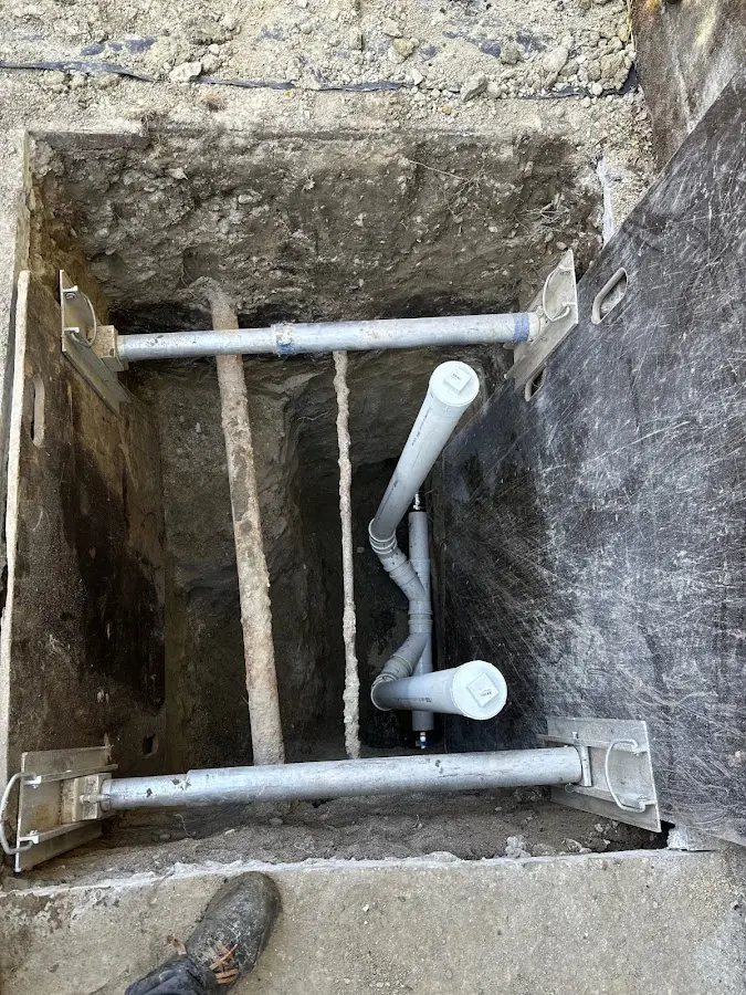 Experienced plumber completing Gas Line Repair work in Bergen